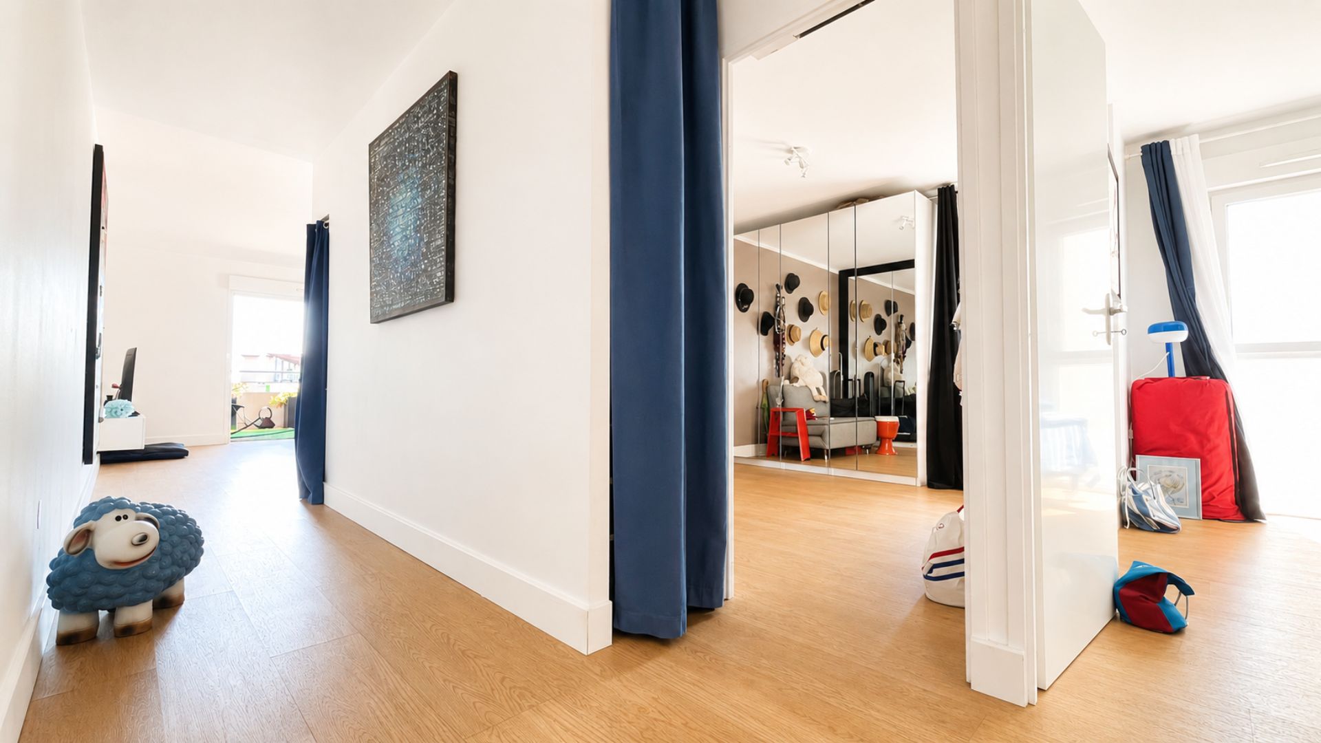 Appartement dernier étage avec terrasses à La Lironde Montpellier