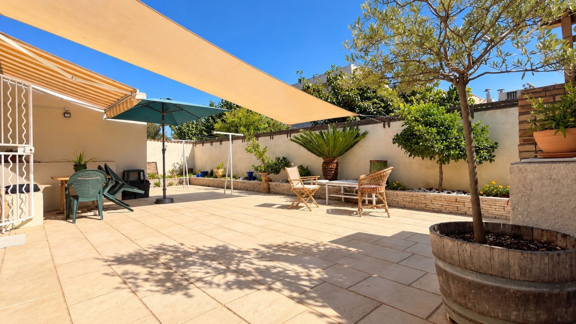 Villa de plain-pied de 95 m² à Carnon-Plage, à 150 mètres de la plage